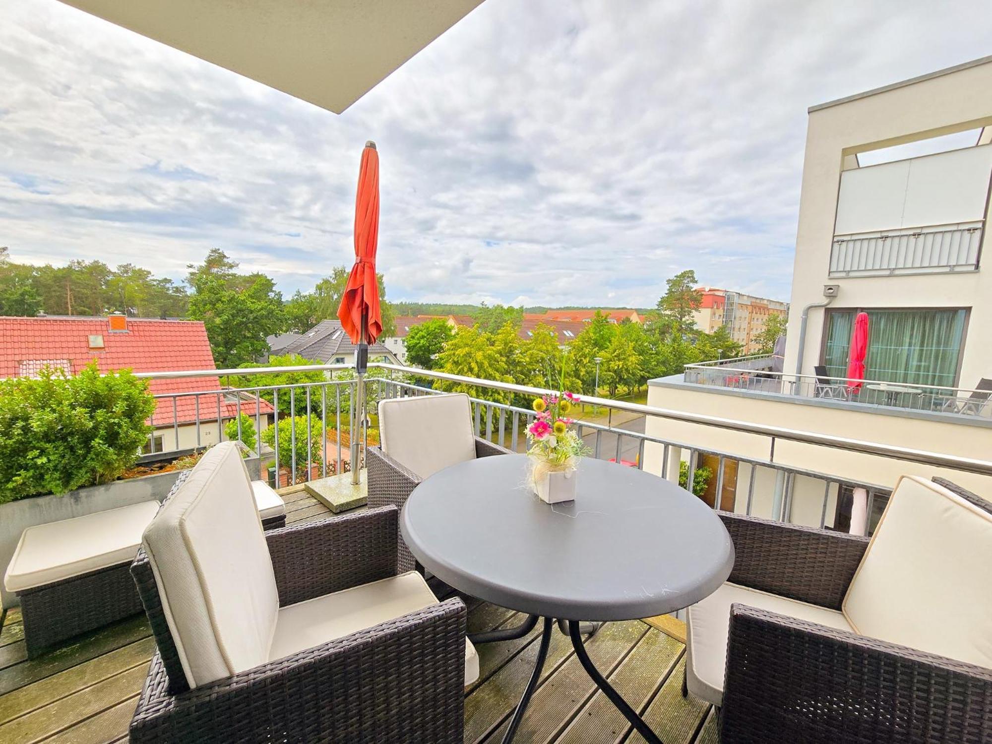 Strandvillen Binz - Ferienwohnung Mit 1 Schlafzimmer Und Balkon Dr-421 Экстерьер фото